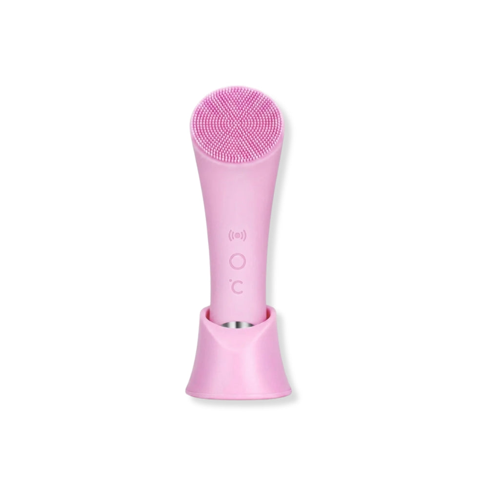 Novara Beauty Silicone Facial Cleansing Brush - Heat Massage & 5 Speeds