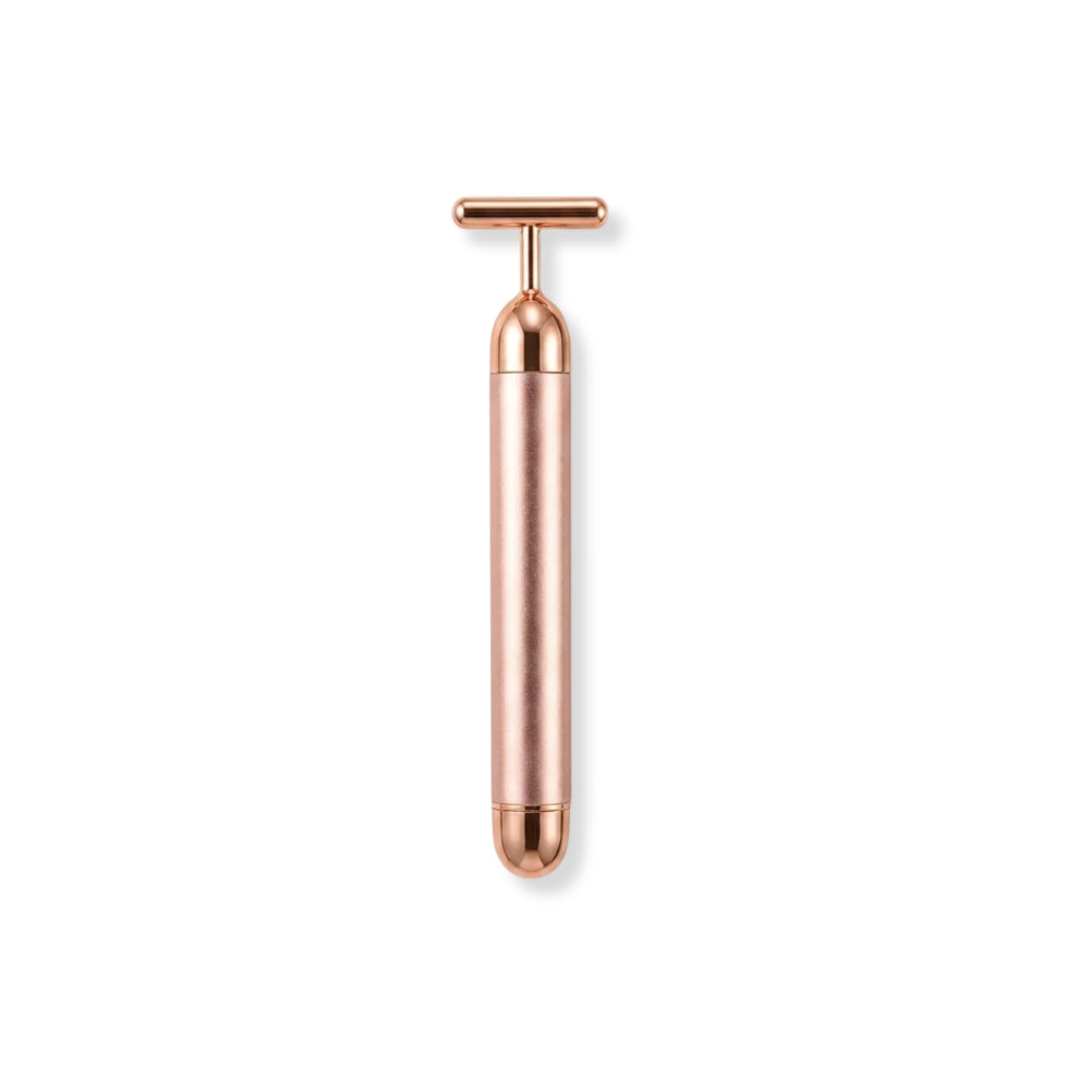 Novara Beauty 24K Gold Face Lift Massager - T-Shaped Bar