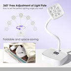 Novara Beauty Wireless LED UV Nail Lamp - 360° Bendable & Rechargeable