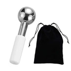 Novara Beauty Stainless Steel Ice Globes - Cooling Facial Massage Set