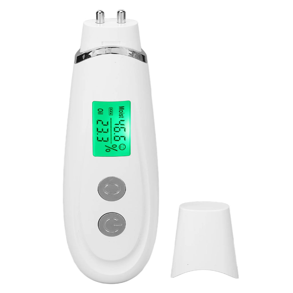 Face Skin Detector Portable Skin Analyzer Skin Detector White Facial Moisture Tester Detector Skin Oil Content Moisture Analyzer