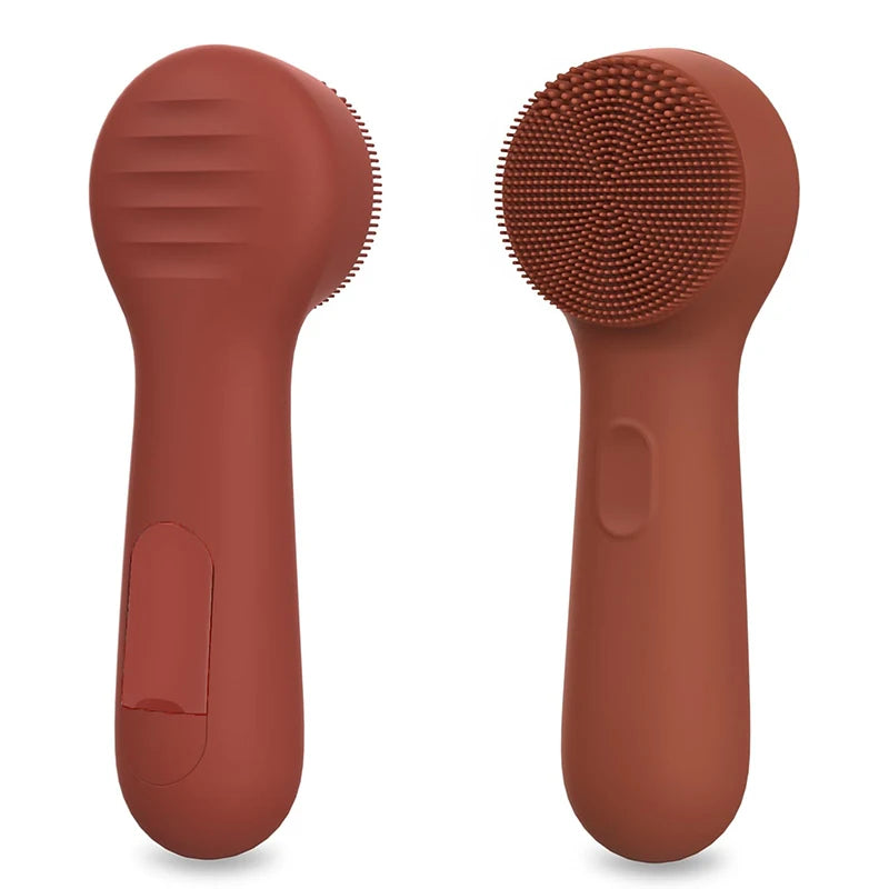 Novara Beauty Silicone Facial Cleansing Brush - USB Rechargeable Massager