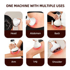 Electric Meridian Brush Vibration GuaSha Body Massager Body Scraping Massage Comb Muscle Relaxing Massager Edema Removal Scraper