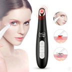3 in 1 Eye Massager Wand Eye Lift Wand Beauty Device with Vibration Red Light for Dark Circle Puffiness and Fine Lines