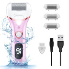 Novara Beauty Electric Foot File - 3 Speed Callus Remover & Pedicure Tool