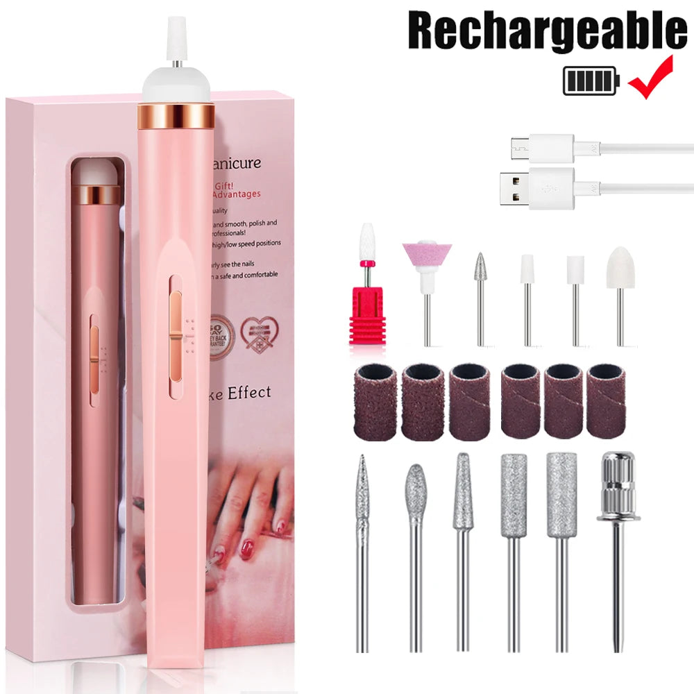 Novara Beauty Electric Nail Drill - 4 Speed Manicure & Pedicure Kit