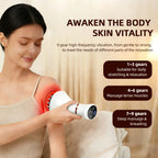 Electric Meridian Brush Vibration GuaSha Body Massager Body Scraping Massage Comb Muscle Relaxing Massager Edema Removal Scraper