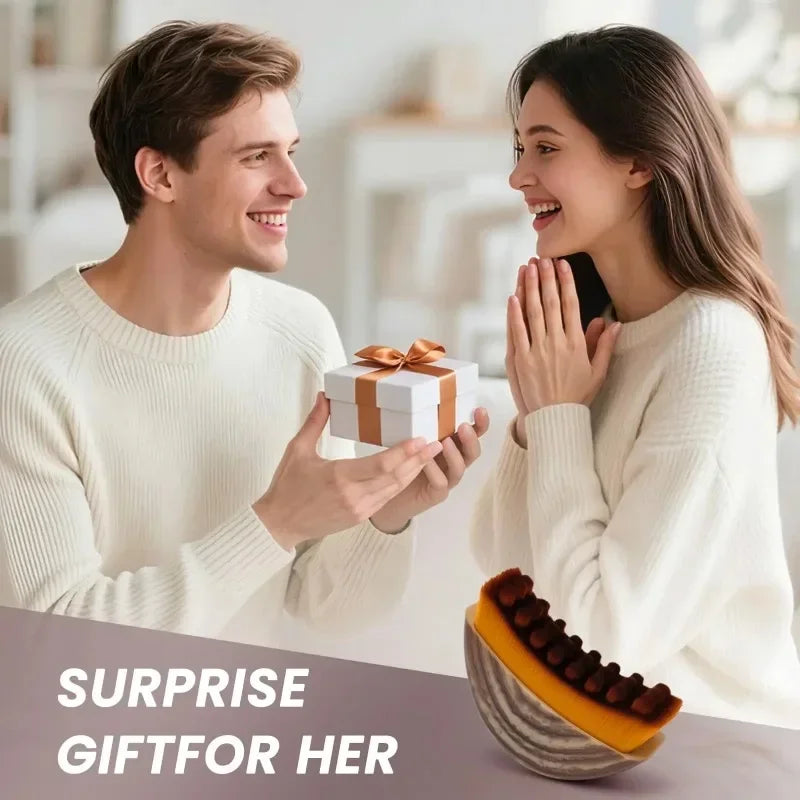 Novara Beauty Lymphatic Contour Face Brush - Drainage Massager Tool