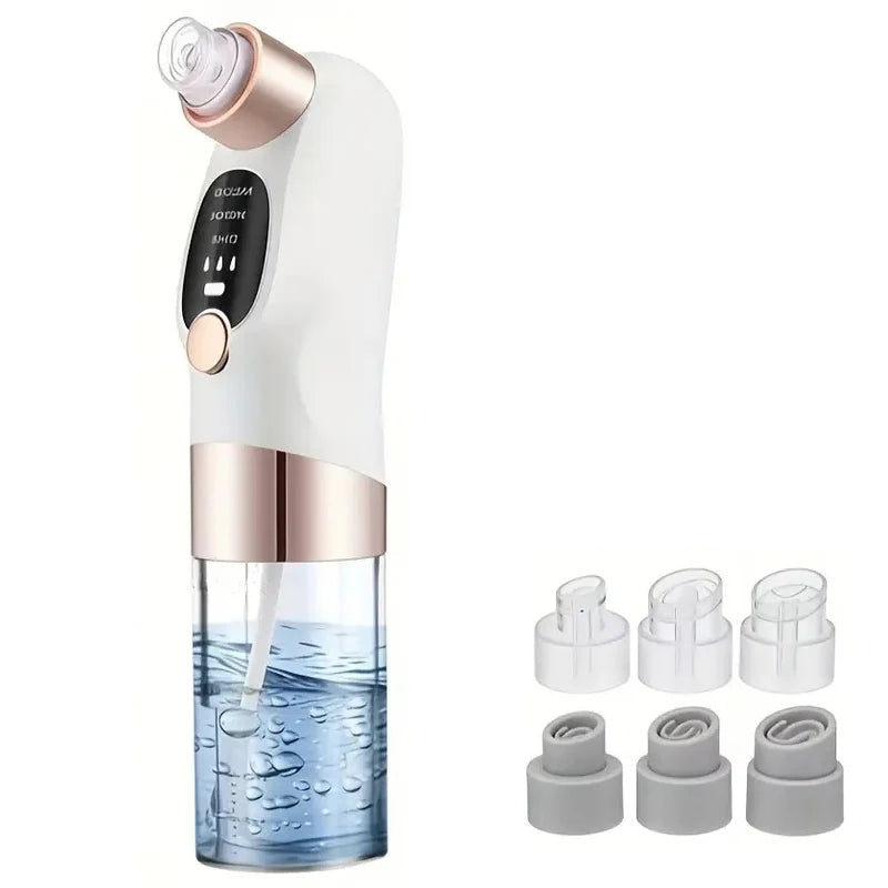 Novara Beauty USB Blackhead Remover - Gentle Pore Cleaning Device White