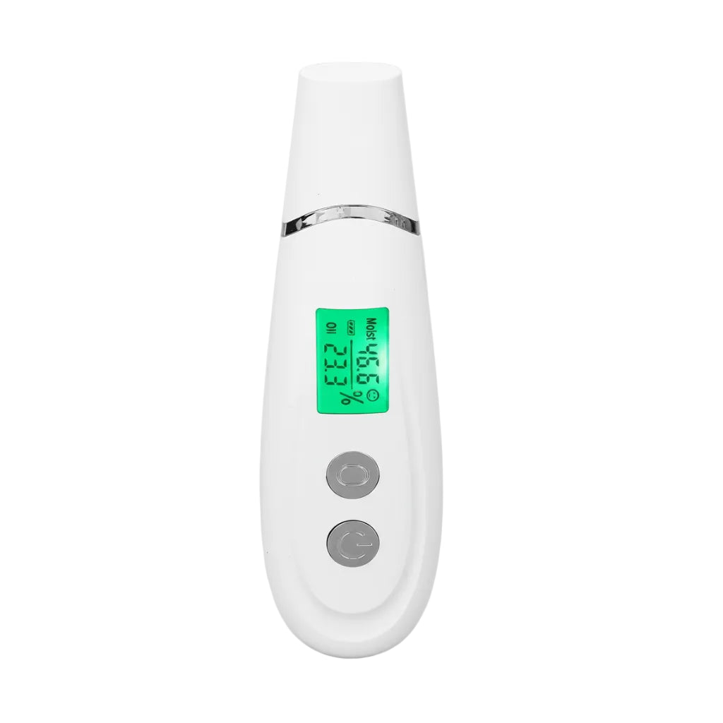 Face Skin Detector Portable Skin Analyzer Skin Detector White Facial Moisture Tester Detector Skin Oil Content Moisture Analyzer