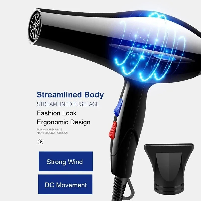 Novara Beauty 2200W Professional Hair Dryer - Ionic Fast Heating Blow Dryer
