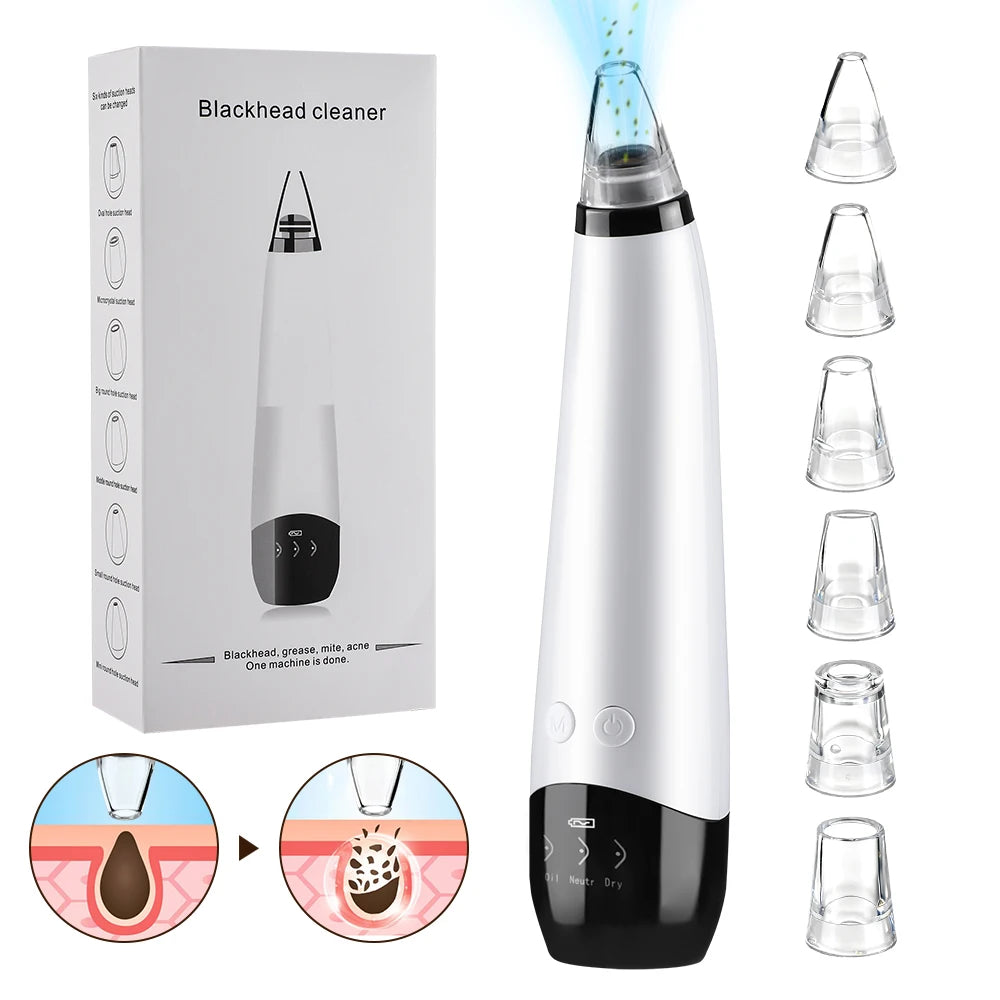 Novara Beauty Blackhead Remover - 65KPa Vacuum Pore Cleaner