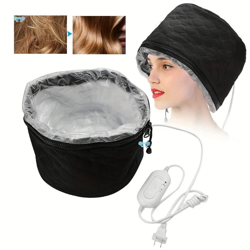 Waterproof Hair Oil Cap Adjustable Temperature Suitable for Deep Conditioning Home Salon SPA Hair Care