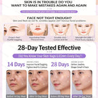 Double Layer Upgraded Chin Up Mask V-Line Face Lift Tighten Mask Face Lifting Belt Anti Wrinkle Facial Massage Strap Skin Care ﻿