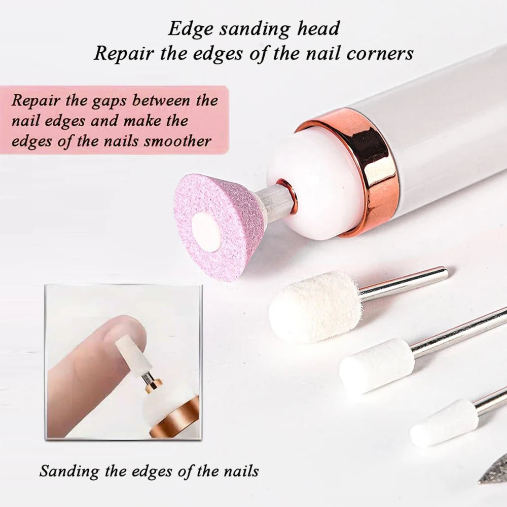 Novara Beauty Electric Nail Drill - 4 Speed Manicure & Pedicure Kit