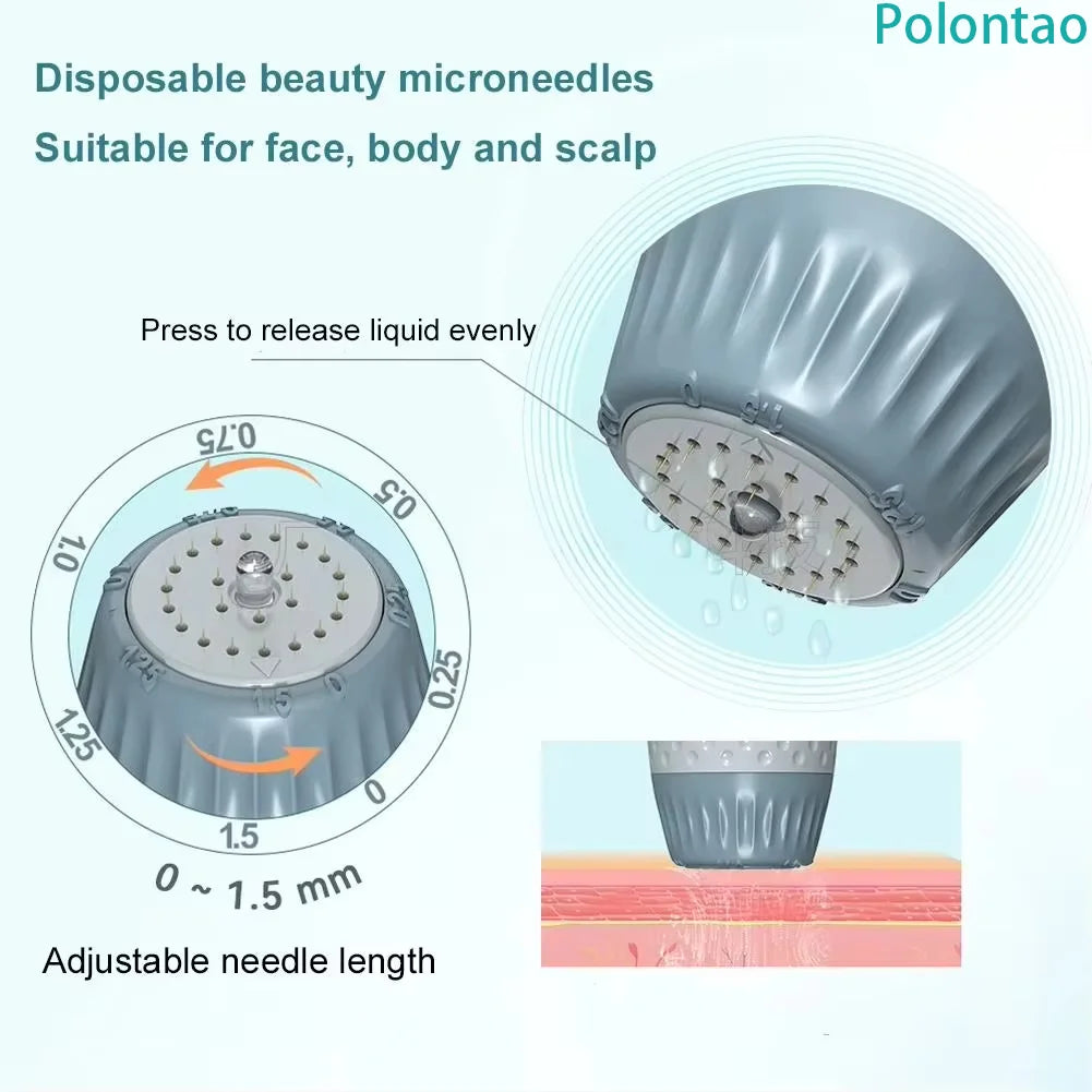 Novara Beauty Derma Stamp Microneedle - 0.25mm Skin Care Tool
