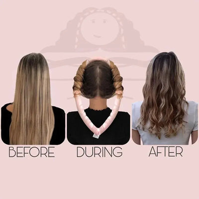 Heatless Curling Rod Headband