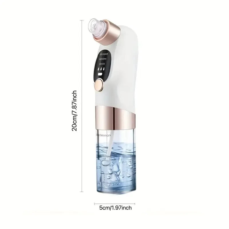 Novara Beauty USB Blackhead Remover - Gentle Pore Cleaning Device White