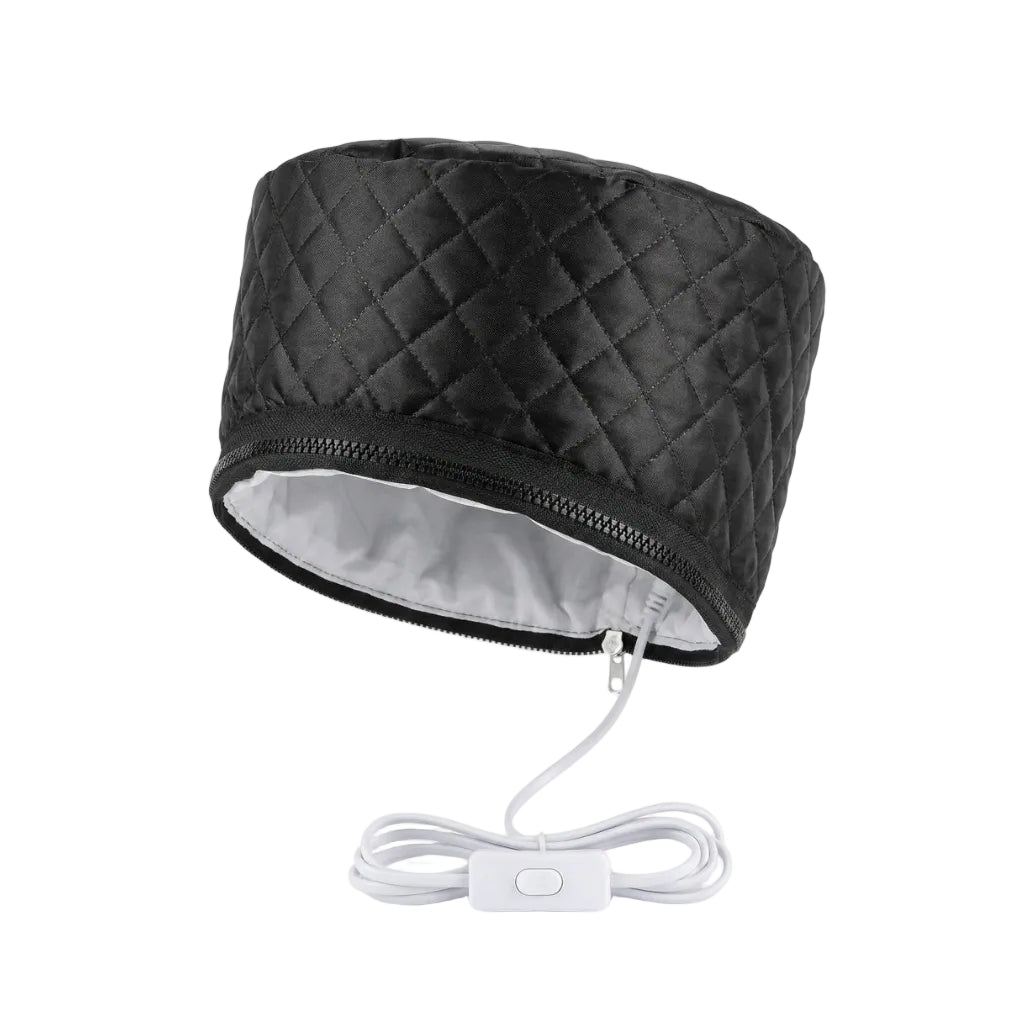 Novara Beauty Waterproof Hair Oil Cap - Adjustable Heat Deep Conditioning Cap